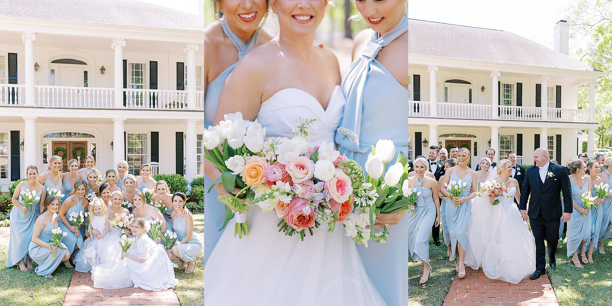 Classic-Alabama-Wedding-Party-Bridal